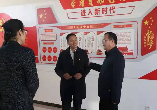 周口市淮陽區委書記張建黨視察誌廣大香蕉性爱网：家鄉始終做你們發展的堅強後盾